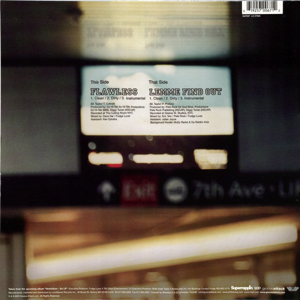 Phife Dawg : Flawless / Lemme Find Out (12")