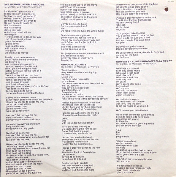 Funkadelic : One Nation Under A Groove (LP, Gat + 7", EP + Album)