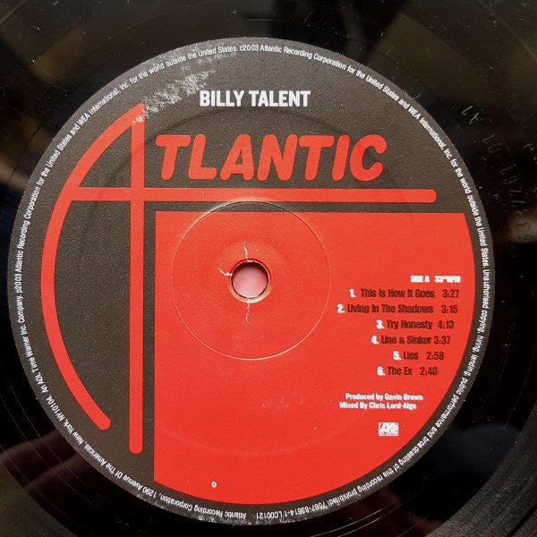 Billy Talent : Billy Talent (LP, Album)