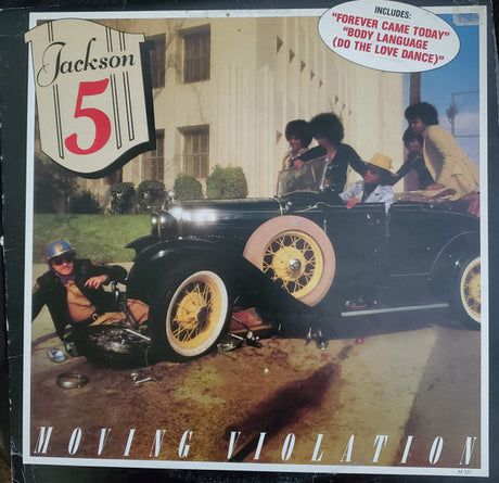 The Jackson 5 : Moving Violation (LP, Album, RE)