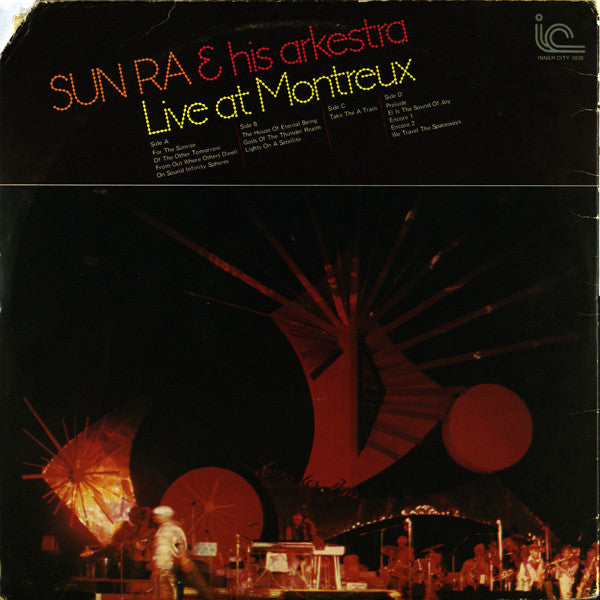 The Sun Ra Arkestra : Live At Montreux (2xLP, Album, RE)