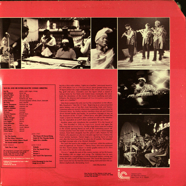 The Sun Ra Arkestra : Live At Montreux (2xLP, Album, RE)