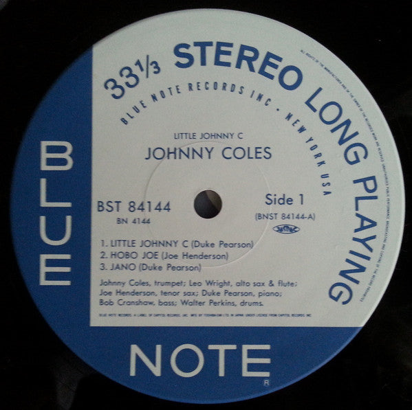 Johnny Coles : Little Johnny C (LP, Album, Ltd, RE)