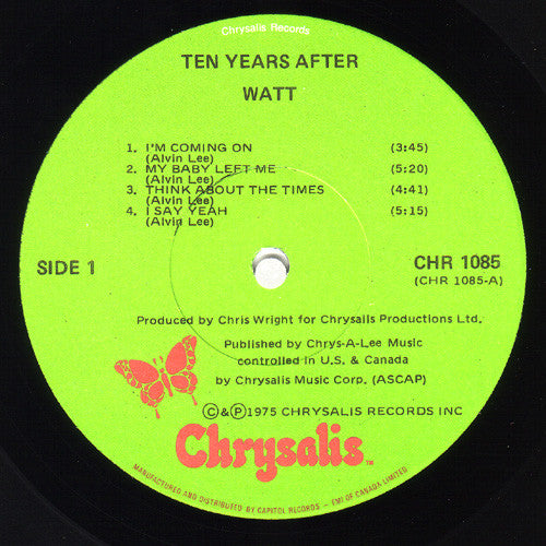 Ten Years After : Watt (LP, Album, RE)