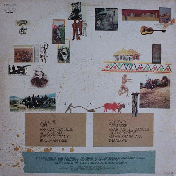 Juluka : African Litany (LP, Album)