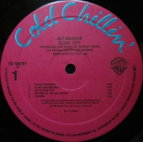 Biz Markie : Goin' Off (LP, Album)