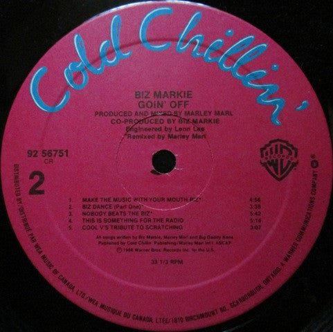 Biz Markie : Goin' Off (LP, Album)