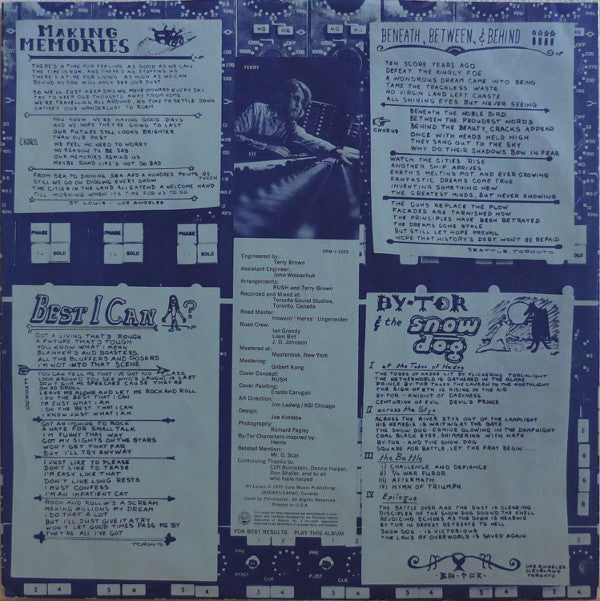 Rush : Fly By Night (LP, Album, Ter)