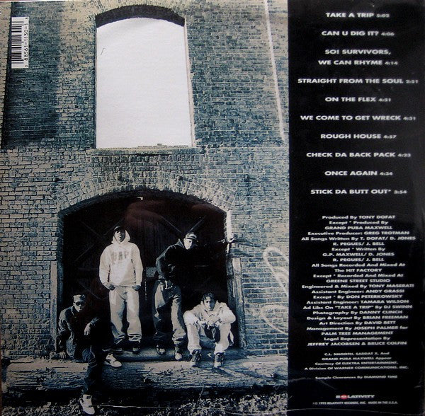 Rough House Survivers : Straight From The Soul (LP, Album)