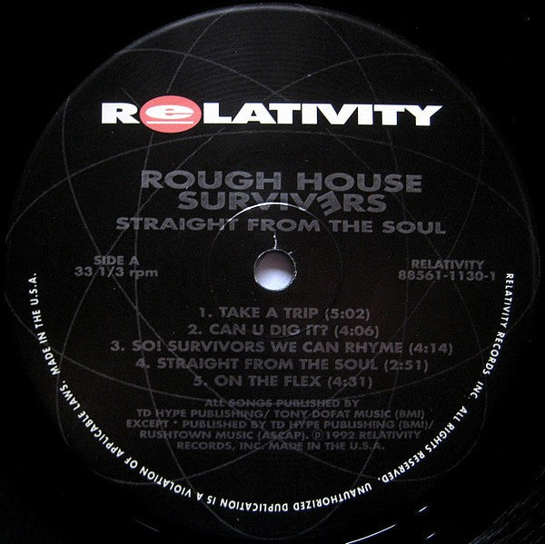 Rough House Survivers : Straight From The Soul (LP, Album)