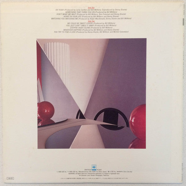 Bill Withers : Watching You Watching Me (LP, Album)