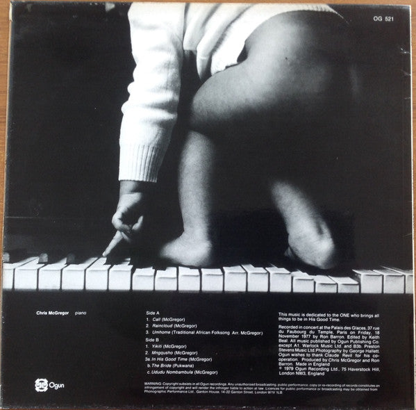 Chris McGregor : In His Good Time (LP, Album)