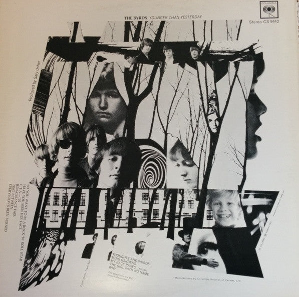 The Byrds : Younger Than Yesterday  (LP, Album, RE)