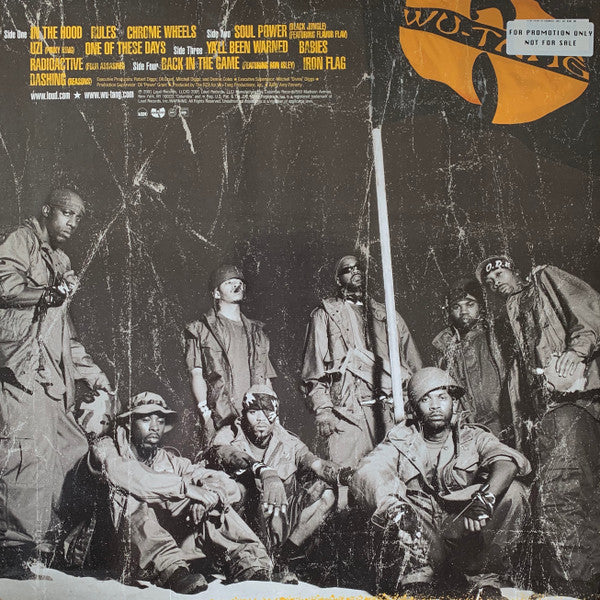 Wu-Tang Clan : Iron Flag (2xLP, Album, Promo)