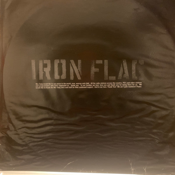 Wu-Tang Clan : Iron Flag (2xLP, Album, Promo)