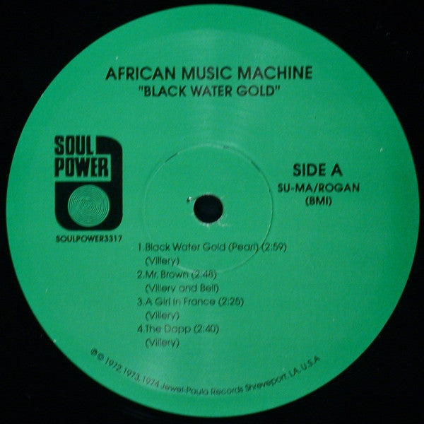 African Music Machine : Black Water Gold (LP, Album, Comp)