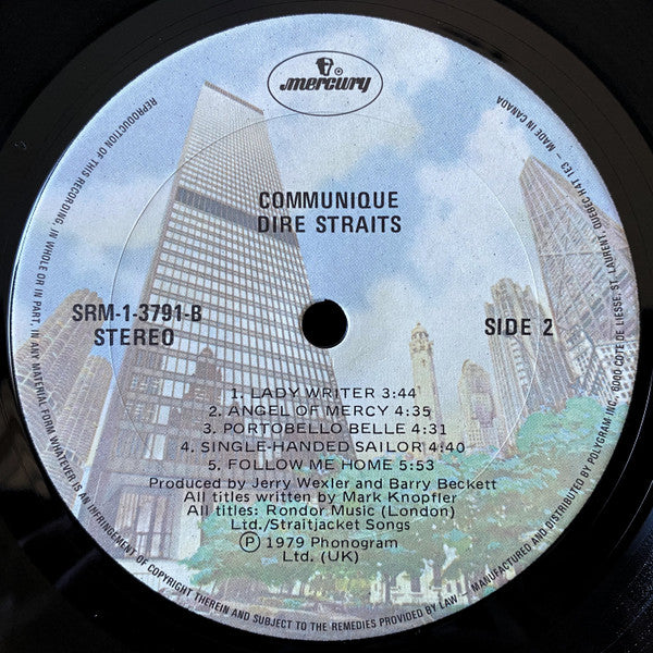 Dire Straits : Communiqué (LP, Album, Don)