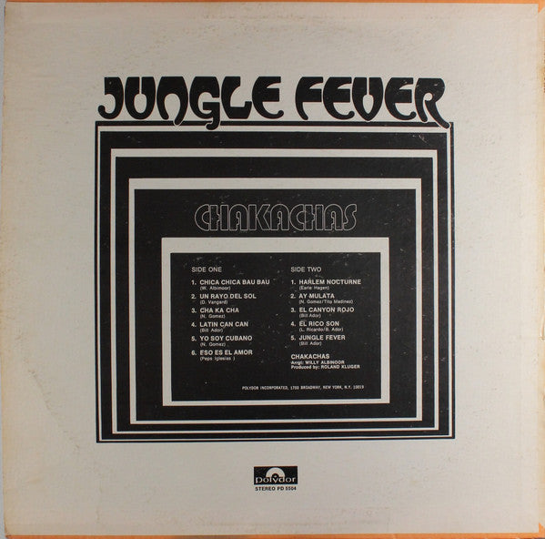Chakachas : Jungle Fever (LP, Album)