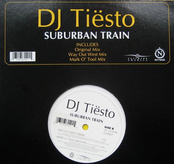 DJ Tiësto : Suburban Train (12")