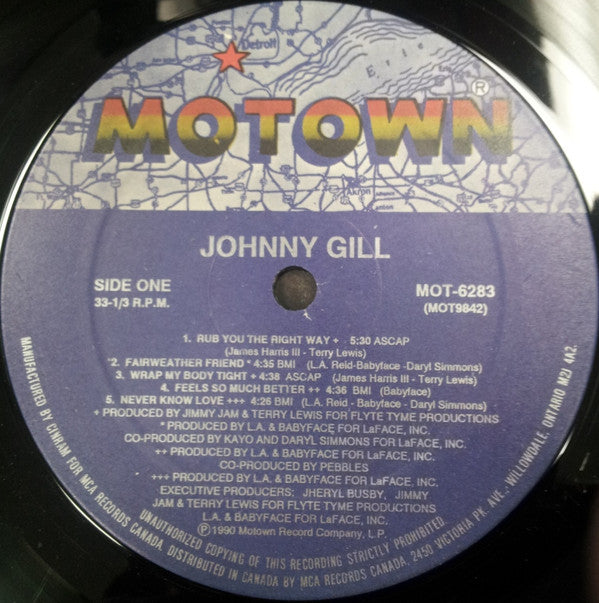 Johnny Gill : Johnny Gill (LP, Album)