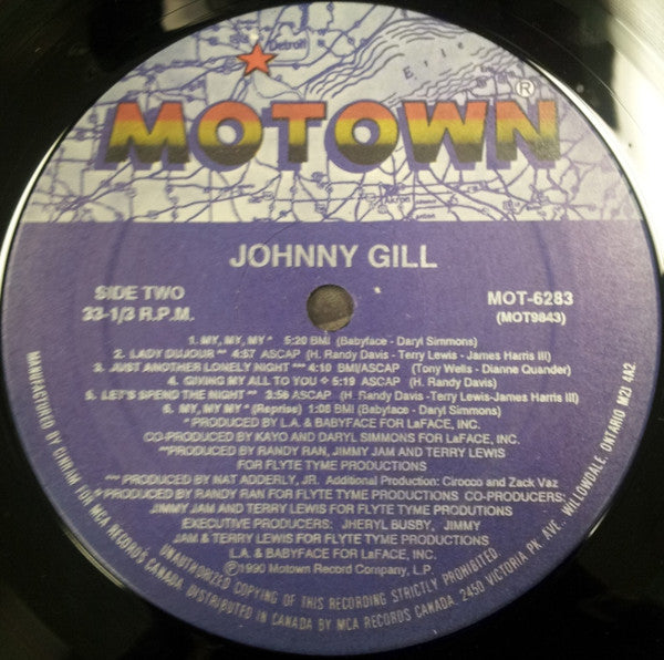 Johnny Gill : Johnny Gill (LP, Album)