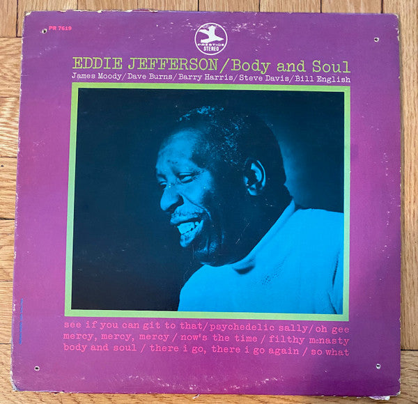 Eddie Jefferson : Body And Soul (LP, Album)
