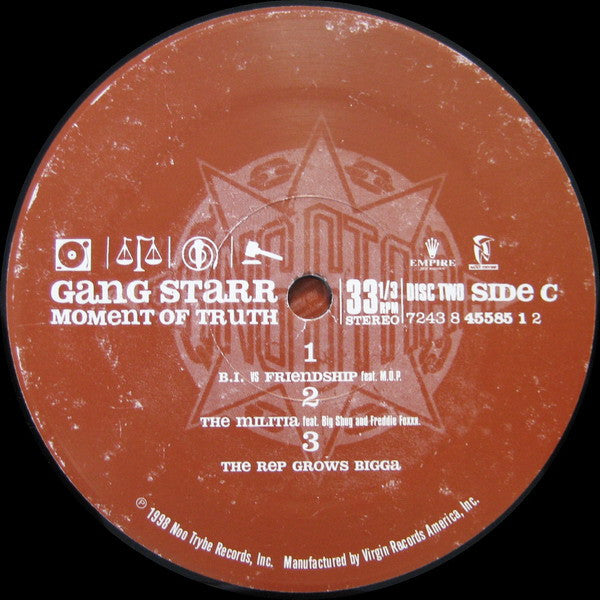Gang Starr : Moment Of Truth (3xLP, Album)