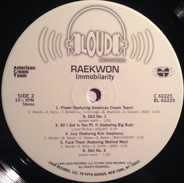 Raekwon : Immobilarity (2xLP, Album)