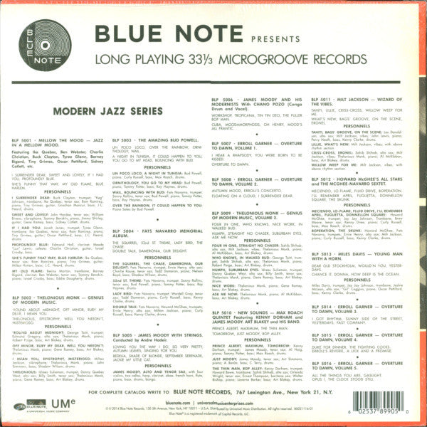 Miles Davis : Young Man With A Horn (10", Album, Mono, RE)