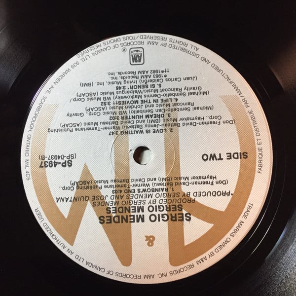Sérgio Mendes : Sergio Mendes (LP, Album)