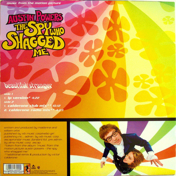 Madonna : Beautiful Stranger (Music From The Motion Picture Austin Powers "The Spy Who Shagged Me") (12", Maxi)