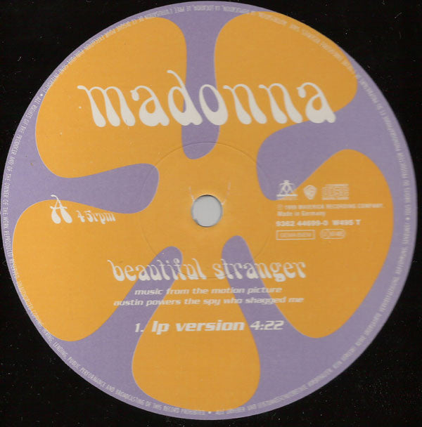 Madonna : Beautiful Stranger (Music From The Motion Picture Austin Powers "The Spy Who Shagged Me") (12", Maxi)