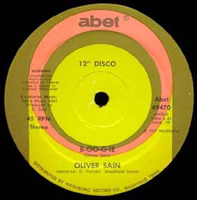 Oliver Sain : B-OO-G-IE (12")