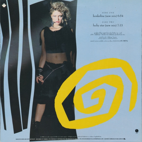 Madonna : Borderline (12", Maxi)