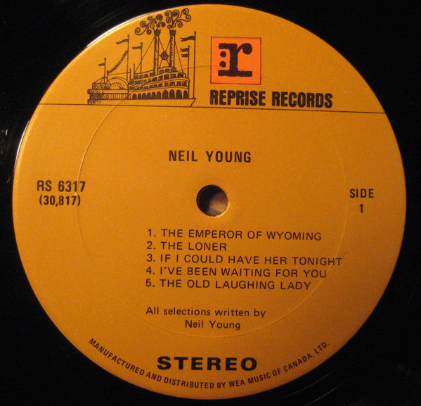 Neil Young : Neil Young (LP, Album, RE)