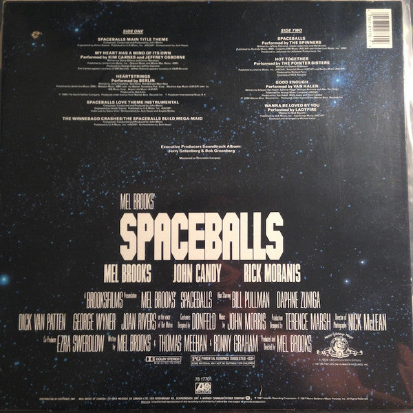 Various : Spaceballs (The Soundtrack) (LP, Comp)