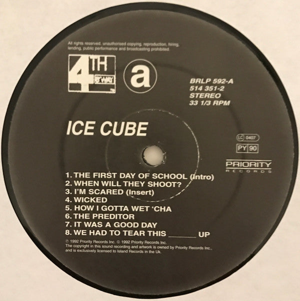 Ice Cube : The Predator (LP, Album)