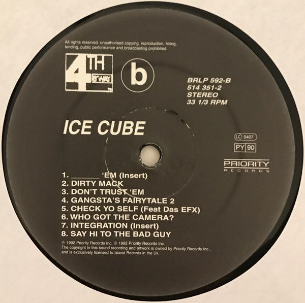 Ice Cube : The Predator (LP, Album)