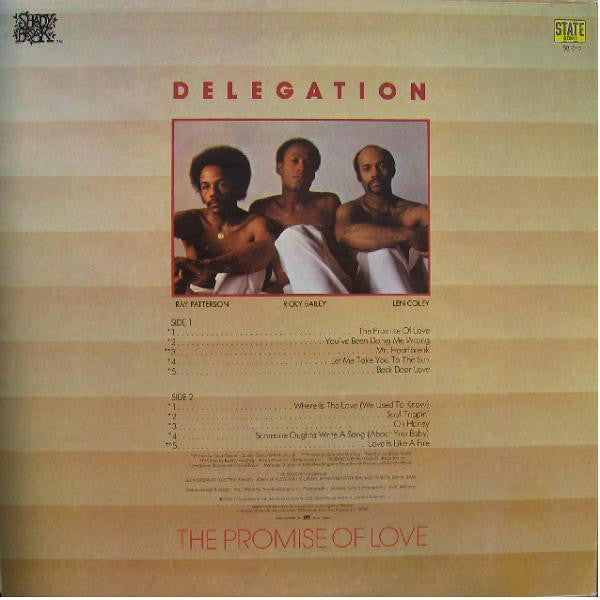 Delegation : The Promise Of Love (LP, Album, GRT)