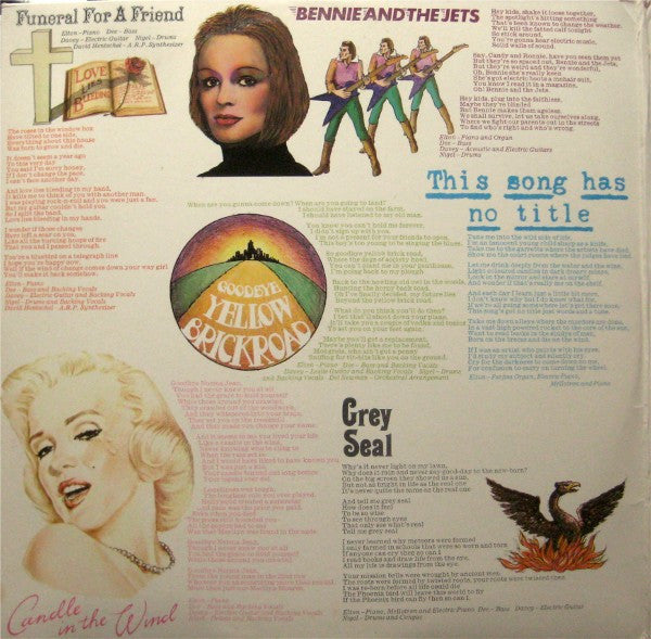 Elton John : Goodbye Yellow Brick Road (2xLP, Album, Tri)