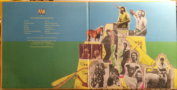 Paul & Linda McCartney : Ram (LP, Album, Ful)