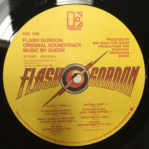 Queen : Flash Gordon (Original Soundtrack Music) (LP, Album)
