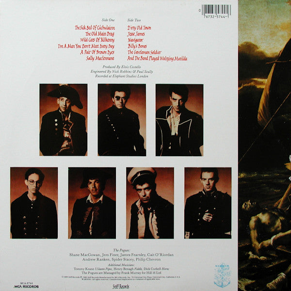 The Pogues : Rum Sodomy & The Lash (LP, Album)