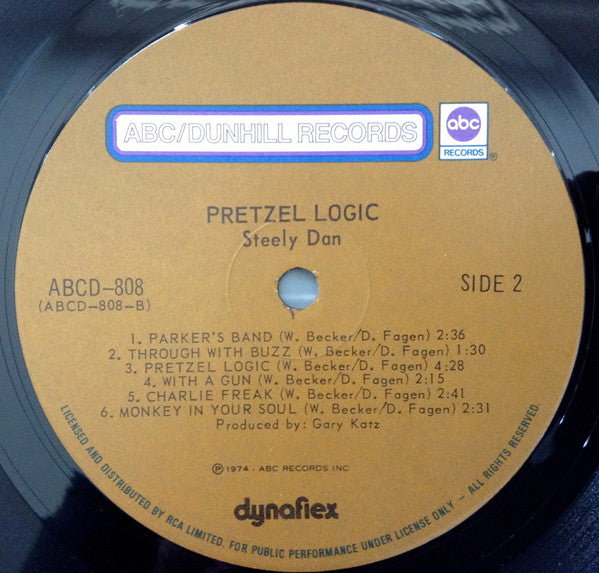Steely Dan : Pretzel Logic (LP, Album, Dyn)