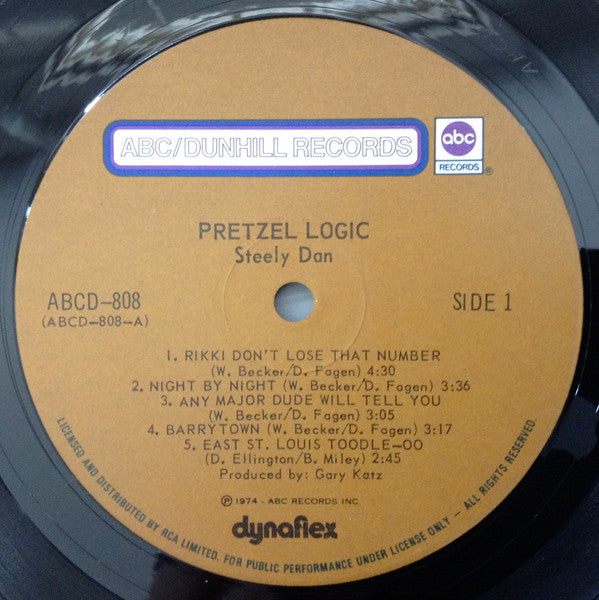 Steely Dan : Pretzel Logic (LP, Album, Dyn)