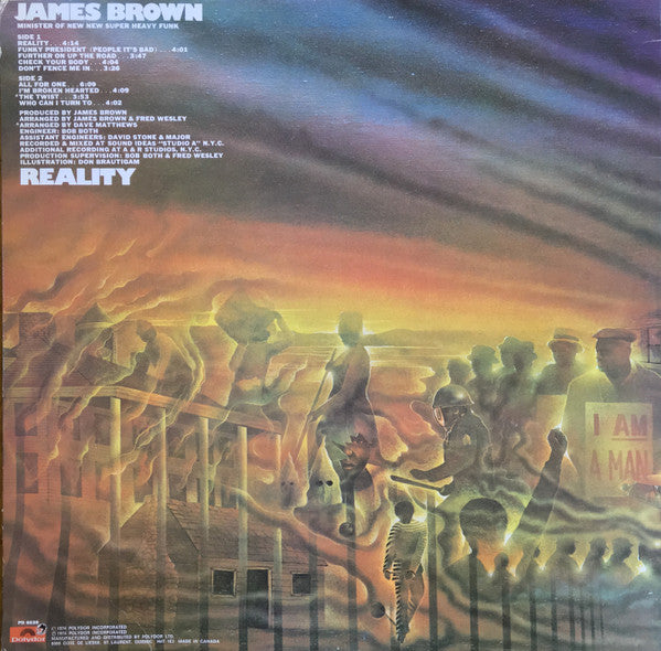 James Brown : Reality (LP, Album)
