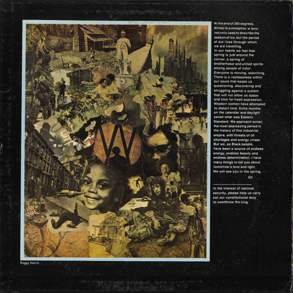Gil Scott-Heron & Brian Jackson : Winter In America (LP, Album, Gat)