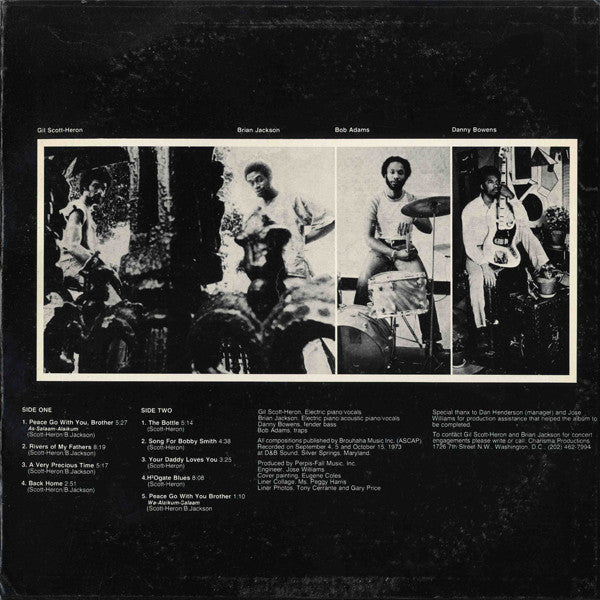Gil Scott-Heron & Brian Jackson : Winter In America (LP, Album, Gat)