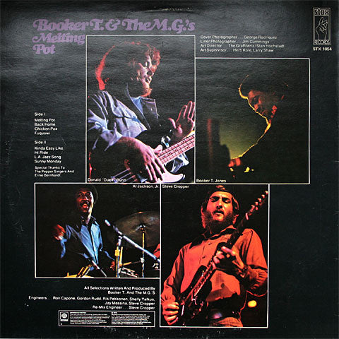 Booker T & The MG's : Melting Pot (LP, Album, RE)
