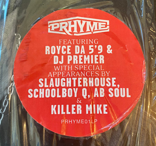 PRhyme : PRhyme (LP, Album)